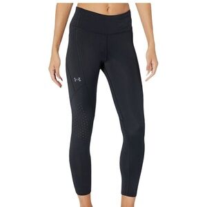 Women’s Under Armour Black 7/8 Ankle Leggings w/ Accents on each leg Size Medium